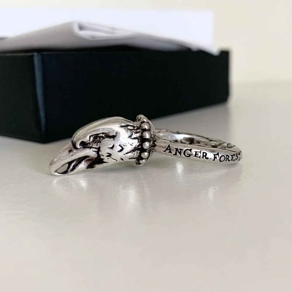 NWOT Gucci sterling silver eagle ring - Picture 12 of 16